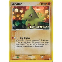 Larvitar 52/106 EX Emerald Reverse Holo Common Pokemon Card NEAR MINT TCG