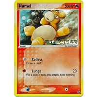 Numel 57/106 EX Emerald Reverse Holo Common Pokemon Card NEAR MINT TCG