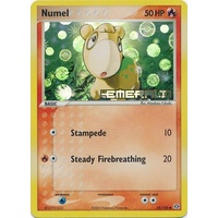 Numel 58/106 EX Emerald Reverse Holo Common Pokemon Card NEAR MINT TCG