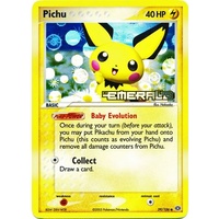 Pichu 59/106 EX Emerald Reverse Holo Common Pokemon Card NEAR MINT TCG