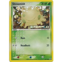 Shroomish 63/106 EX Emerald Reverse Holo Common Pokemon Card NEAR MINT TCG