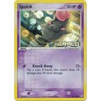 Spoink 65/106 EX Emerald Reverse Holo Common Pokemon Card NEAR MINT TCG