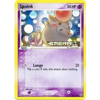 Spoink 66/106 EX Emerald Reverse Holo Common Pokemon Card NEAR MINT TCG