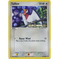 Taillow 68/106 EX Emerald Reverse Holo Common Pokemon Card NEAR MINT TCG