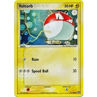 Voltorb 71/106 EX Emerald Reverse Holo Common Pokemon Card NEAR MINT TCG