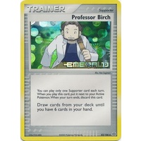 Professor Birch 82/106 EX Emerald Reverse Holo Uncommon Trainer Pokemon Card NEAR MINT TCG