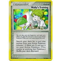 Wally's Training 85/106 EX Emerald Reverse Holo Uncommon Trainer Pokemon Card NEAR MINT TCG