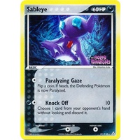 Sableye 31/110 EX Holon Phantoms Reverse Holo Rare Pokemon Card NEAR MINT TCG