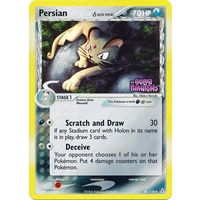 Persian (Delta Species) 48/110 EX Holon Phantoms Reverse Holo Uncommon Pokemon Card NEAR MINT TCG