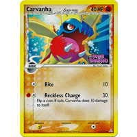 Carvanha (Delta Species) 61/110 EX Holon Phantoms Reverse Holo Common Pokemon Card NEAR MINT TCG