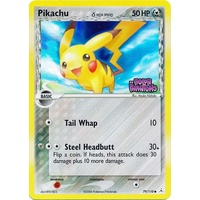 Pikachu (Delta Species) 79/110 EX Holon Phantoms Reverse Holo Common Pokemon Card NEAR MINT TCG