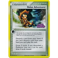 Holon Adventurer 85/110 EX Holon Phantoms Reverse Holo Uncommon Trainer Pokemon Card NEAR MINT TCG