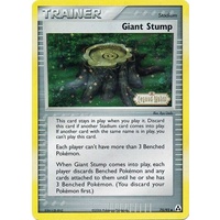 Giant Stump 75/92 EX Legend Maker Reverse Holo Uncommon Trainer Pokemon Card NEAR MINT TCG