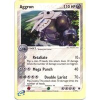 Aggron 1/109 EX Ruby and Sapphire Reverse Holo Rare Pokemon Card NEAR MINT TCG