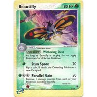 Beautifly 2/109 EX Ruby and Sapphire Reverse Holo Rare Pokemon Card NEAR MINT TCG