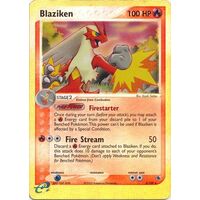 Blaziken 3/109 EX Ruby and Sapphire Reverse Holo Rare Pokemon Card NEAR MINT TCG