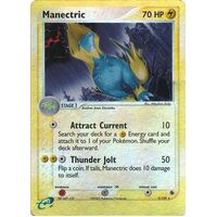 Manectric 9/109 EX Ruby and Sapphire Reverse Holo Rare Pokemon Card NEAR MINT TCG