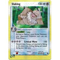 Slaking 12/109 EX Ruby and Sapphire Reverse Holo Rare Pokemon Card NEAR MINT TCG