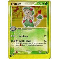 Breloom 16/109 EX Ruby and Sapphire Reverse Holo Rare Pokemon Card NEAR MINT TCG