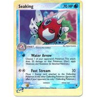 Seaking 21/109 EX Ruby and Sapphire Reverse Holo Rare Pokemon Card NEAR MINT TCG