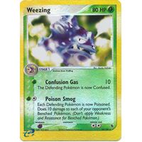 Weezing 24/109 EX Ruby and Sapphire Reverse Holo Rare Pokemon Card NEAR MINT TCG