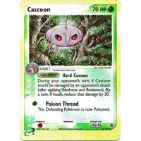 Cascoon 26/109 EX Ruby and Sapphire Reverse Holo Uncommon Pokemon Card NEAR MINT TCG