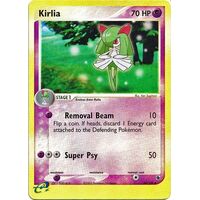 Kirlia 34/109 EX Ruby and Sapphire Reverse Holo Uncommon Pokemon Card NEAR MINT TCG