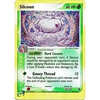 Silcoon 43/109 EX Ruby and Sapphire Reverse Holo Uncommon Pokemon Card NEAR MINT TCG