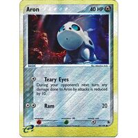 Aron 49/109 EX Ruby and Sapphire Reverse Holo Common Pokemon Card NEAR MINT TCG