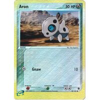 Aron 50/109 EX Ruby and Sapphire Reverse Holo Common Pokemon Card NEAR MINT TCG