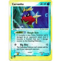 Carvanha 51/109 EX Ruby and Sapphire Reverse Holo Common Pokemon Card NEAR MINT TCG