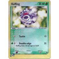 Koffing 54/109 EX Ruby and Sapphire Reverse Holo Common Pokemon Card NEAR MINT TCG