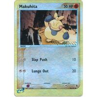 Makuhita 56/109 EX Ruby and Sapphire Reverse Holo Common Pokemon Card NEAR MINT TCG