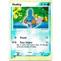 Mudkip 60/109 EX Ruby and Sapphire Reverse Holo Common Pokemon Card NEAR MINT TCG