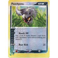 Poochyena 64/109 EX Ruby and Sapphire Reverse Holo Common Pokemon Card NEAR MINT TCG