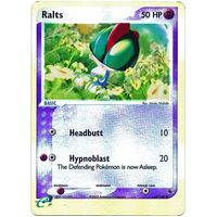 Ralts 67/109 EX Ruby and Sapphire Reverse Holo Common Pokemon Card NEAR MINT TCG