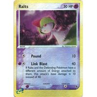 Ralts 68/109 EX Ruby and Sapphire Reverse Holo Common Pokemon Card NEAR MINT TCG