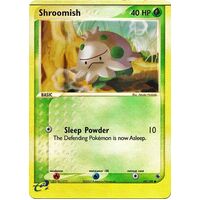 Shroomish 69/109 EX Ruby and Sapphire Reverse Holo Common Pokemon Card NEAR MINT TCG