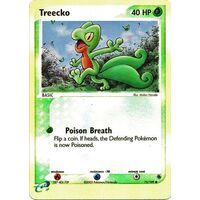 Treecko 75/109 EX Ruby and Sapphire Reverse Holo Common Pokemon Card NEAR MINT TCG