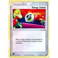 Energy Switch 82/109 EX Ruby and Sapphire Reverse Holo Uncommon Trainer Pokemon Card NEAR MINT TCG