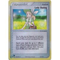 Lady Outing 83/109 EX Ruby and Sapphire Reverse Holo Uncommon Trainer Pokemon Card NEAR MINT TCG