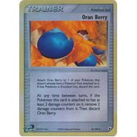 Oran Berry 85/109 EX Ruby and Sapphire Reverse Holo Uncommon Trainer Pokemon Card NEAR MINT TCG