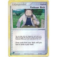 Professor Birch 89/109 EX Ruby and Sapphire Reverse Holo Uncommon Trainer Pokemon Card NEAR MINT TCG