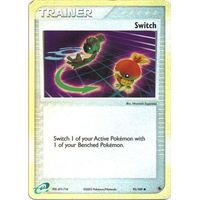 Switch 92/109 EX Ruby and Sapphire Reverse Holo Common Trainer Pokemon Card NEAR MINT TCG