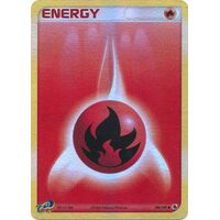 Fire Energy 108/109 EX Ruby and Sapphire Reverse Holo Common Pokemon Card NEAR MINT TCG