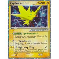 MODERATELY PLAYED Zapdos ex 033 EX Ruby & Sapphire Promo Holo Rare Pokemon Card TCG