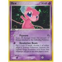 MODERATELY PLAYED Mew 040 EX Ruby & Sapphire Promo Holo Rare Pokemon Card TCG