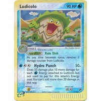 Ludicolo 7/100 EX Sandstorm Reverse Holo Rare Pokemon Card NEAR MINT TCG