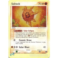 Solrock 13/100 EX Sandstorm Reverse Holo Rare Pokemon Card NEAR MINT TCG