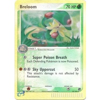 Breloom 33/100 EX Sandstorm Reverse Holo Uncommon Pokemon Card NEAR MINT TCG